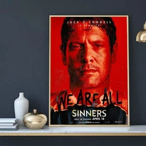 Jack o’connell sinners 2025 Movie Poster, Wall Art Home decoration Poster,Gifts - Picture 1 of 9