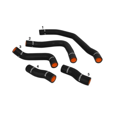 Mishimoto Silicone Radiator Hose Kit Fits Toyota MR-2 1990-1999 Black - Image 1 of 2