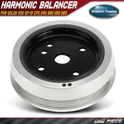 Engine Harmonic Balancer for Volvo C30 2007-2013 C70 S40 S60 V50 V60 XC60 XC70 - Image 1 of 4