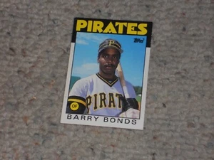 1986 Barry Bonds TOPPS Traded Baseball #111 Rookie RC - Beauty!!! - Picture 1 of 2