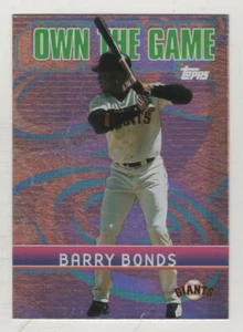 2002 Topps Own The Game #05 Barry Bonds San Francisco Giants BV$6 Insert #5 - Bild 1 von 1