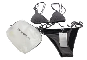 Emporio Armani Triangle Rem Cups And Brief Bikini Bademode Damen XS Stretch - Bild 1 von 16