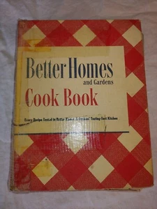 Vintage 1951 Better Homes and Gardens Cook Book 5 Ring 23rd Printing De Luxe Ed. - Bild 1 von 11