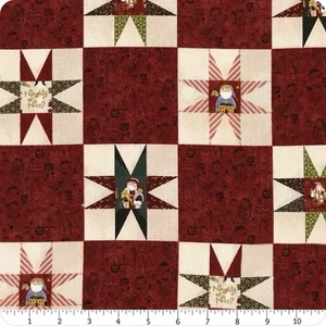 1/2 Meter Riley Blake frech oder schön Weihnachten Patchwork 100% Baumwollstoff - Bild 1 von 4