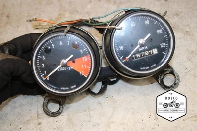 Honda CL450 1970 Scrambler medidores velocímetro A3-2966. AAJ Foto 1 de 4