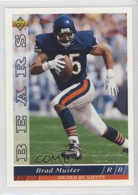 1993 Upper Deck Brad Muster #284 - Image 1 of 2