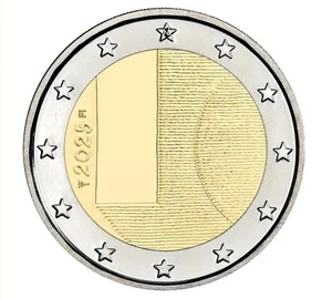 Moneda 2€ Finlandia 2025 Diplomacia SC/UNC. - Imagen 1 de 1