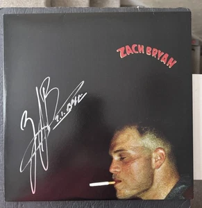 Zach Bryan Signed Vinyl Record FULL Autograph Country Singer JSA COA Self Titled - Picture 1 of 4