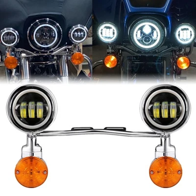 Barra de luces antiniebla LED de paso para Yamaha V-Star Vstar XVS 1100 personalizada Foto 1 de 4