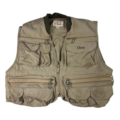 Chaleco táctico de pesca con mosca Orvis de colección para hombre pequeño caqui Foto 1 de 4