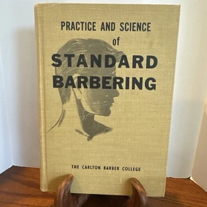Practice and Science of Standard Barbering 1967 The Carlton Barber College - Picture 1 of 11
