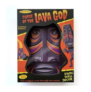 2021 Shag Curse of the Lava God Deko Maske /200 Josh Agle - Bild 1 von 2