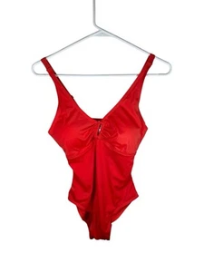 Traje de baño Serra nuevo con etiquetas de una pieza talla S tazas acolchadas totalmente forradas correas ajustables - Imagen 1 de 8
