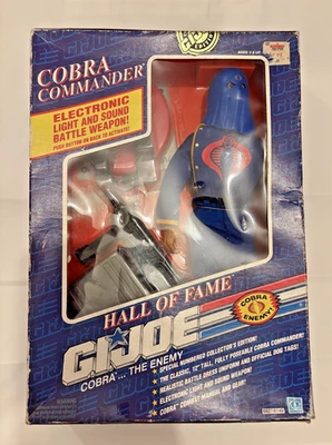 🟠Sealed 1991 Hasbro G.I. Joe Hall of Fame Action Figure in Box Cobra Commander - Image 1 of 4