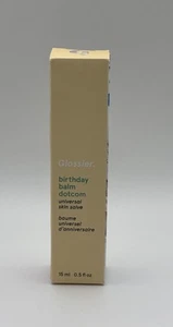 NEU NEU IM KARTON Glossier Geburtstagsbalsam DotCom Universal Salbe Lippenbalsam voll 15ml/0,5oz - Bild 1 von 5