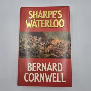 Sharpe's Waterloo, Cornwell, Bernard Signed First Edition Hardback - Imagen 1 de 20