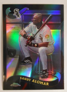 2002 Topps Chrome - Sandy Alomar Jr. Black Refractor 10/50 SSP card #193 - Picture 1 of 6