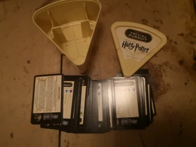 Harry Potter Trivial Pursuit Card Game Hasbro 2003 Fan Questions Knowledge 100  - Image 1 of 4