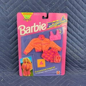Rollerblade Barbie Fashion Vintage Mattel 1991 #4852 Nuovo in confezione - Foto 1 di 3