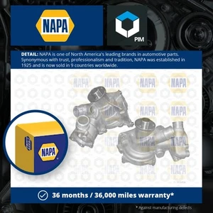 Water Pump fits MERCEDES SL280 R129 2.8 93 to 98 M104.943 Coolant NAPA Quality - Picture 1 of 2