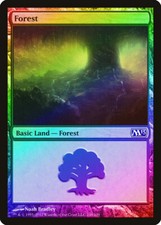 Forest (248) FOIL Magic 2013 / M13 NM Basic Land MAGIC GATHERING CARD ABUGames