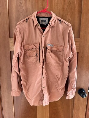 Gancho y Aparejo Para Hombres Talla Pequeña Ventilada Rendimiento de Pesca UV Camisa de Sol Aire X *LEER* Foto 1 de 4