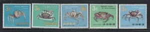 RYUKYU ISLANDS Crabs MNH set - Picture 1 of 1