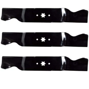 3PK Mower Blades For Cub Cadet RZT54 54" 742-0677 942-0677 742-0677A 942-0677A - Picture 1 of 3
