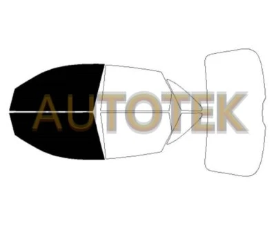 Filme PreCut dianteiro duas portas janelas qualquer tonalidade % VLT para Audi Q3 2015-2018 - Imagem 1 de 4