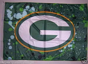 Green Bay Packers G Force 2x3 Fuß FLAGGE #1 Qualität Original NFL Lizenziert HERGESTELLT IN DEN USA - Bild 1 von 4