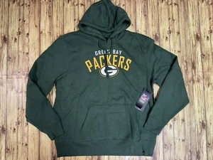 47 Brand NFL GREEN BAY PACKERS Football Hoodie Long Sleeve SweatShirt MENS XL - Picture 1 of 9