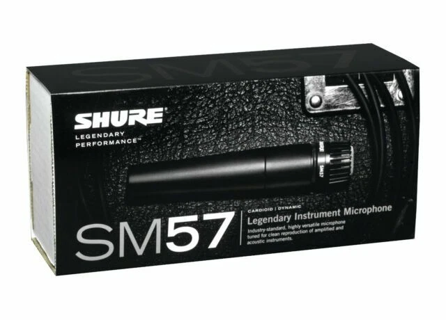 New Shure SM57 Cardioid Dynamic Instrument Microphone - Image 1 of 1