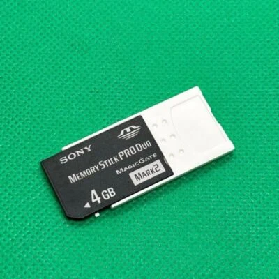 Sony 1G 2G 4GB Memory Stick Duo+Adapter For Sony DSC-P100 P73 S40 F717 W1 W5 W7 - Image 1 of 4