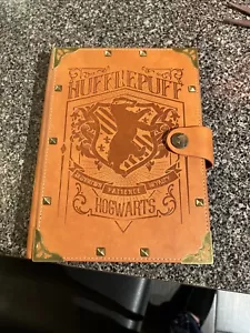 BIG Harry Potter Gryffindor Leather Journal Spell Grimoire Notebook binder new - Picture 1 of 2