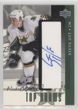 2002-03 Upper Deck Rookie Update Top Draws Steve Ott #SO Rookie Auto RC