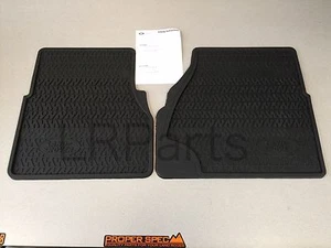 Land Rover Front Floor Mat Mats -Rubber Defender 90 110 RTC8098AB Genuine - Picture 1 of 8