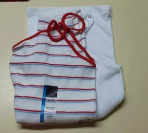 Nobo Womens 2pk Tank Top Shirts Cinch Front Rib Cami Size 3X (21) #WC35 - Picture 1 of 2