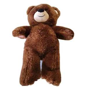 Build A Bear BABW Oso de Peluche Animal de Peluche Pies de Béisbol Marrón Blanco 14" - Imagen 1 de 6