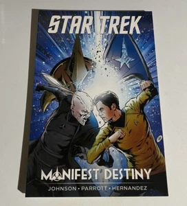 IDW - STAR TREK MANIFIESTO DESTINY Cubierta blanda TPB ¡NUEVO! Kelvin Universe Enterprise - Imagen 1 de 2