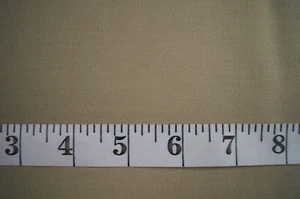 1+ Yard Solid Latte Beige Cotton  Fabric 68" X 70" - Picture 1 of 1