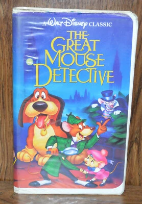 Rare Black Diamond Walt Disney Classic The Great Mouse Detective VHS Tape - Image 1 of 4