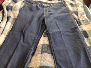 Mens Dickies Dark Industrial Jeans Sz 36/29 Nice Read Description - Picture 1 of 7