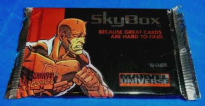 1993 SKYBOX MARVEL Universe IV Pack variações de embalagem Demolidor (NS55) - Imagem 1 de 2