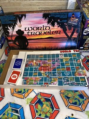 WORLD TRAVELER BOARD GAME INTELLIGAMER VINTAGE NEW - Image 1 of 4