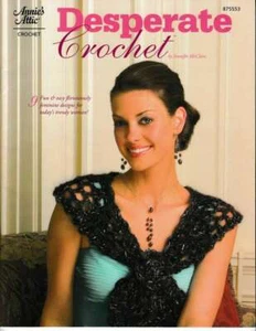 NEW DESPERATE CROCHET 9 FUN & EASY DESIGNS PONCHO/SHRUG/MORE!!! - Picture 1 of 2