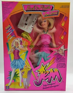 JEM HOLOGRAMS JERRICA ROCK FLASH HASBRO VINTAGE 1986 NEW IN SEALED BOX - Picture 1 of 7