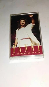 YANNI In Celebration of Life CASSETTE TAPE 1991 Made in USA - Picture 1 of 3