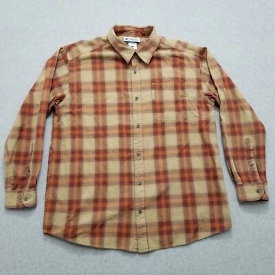 Columbia Shirt Mens XL Plaid Button Up Long Sleeve Pocket Western - Image 1 of 4