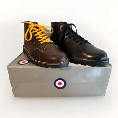 Men’s Leather Monkey Boots - Image 1 of 4