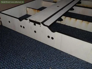 Modellbahn - Modulbausatz 600mm x 1000mm - FREMO Spur 0 Modelleisenbahnmodul - Bild 1 von 8